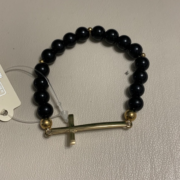 Gold and Turquoise Women's Bracelet Set - Picture 3 of 5